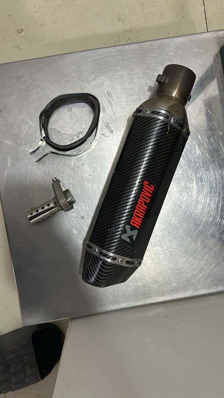 Akrapovic Exhaust CF with DB Killer 0