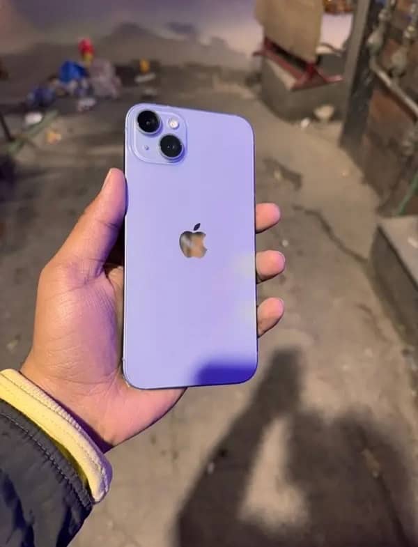 iPhone 14 Plus  with  box  128 GB non pta  jv 0