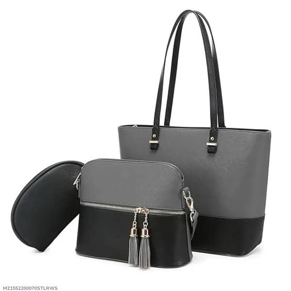 Women’s PU Leather Handbag Set 3 pcs 8