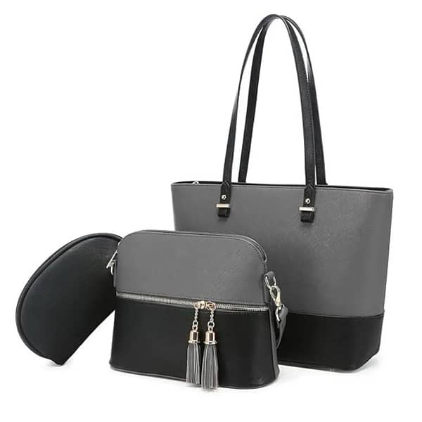 Women’s PU Leather Handbag Set 3 pcs 9