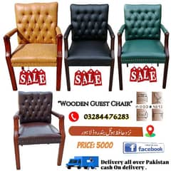 wooden office visitor chair / staff chair / customer chair / sofa chai