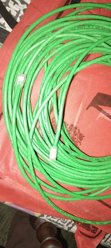 21m New Corning CAT 6 Cable with Connectors – For Sale 2