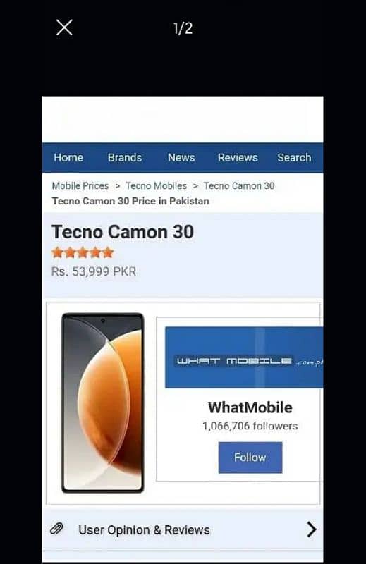 tecno camen 30 1