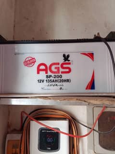 AGS Battery 135Ah with 21 plates