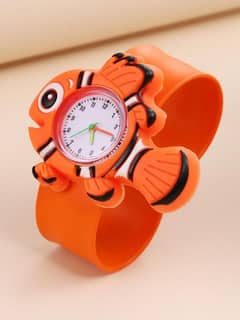 Children"s Quartz rubber band watch