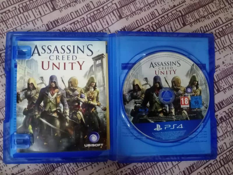 ASSASSIN'S CREED UNITY ( URGENT SALE) 1