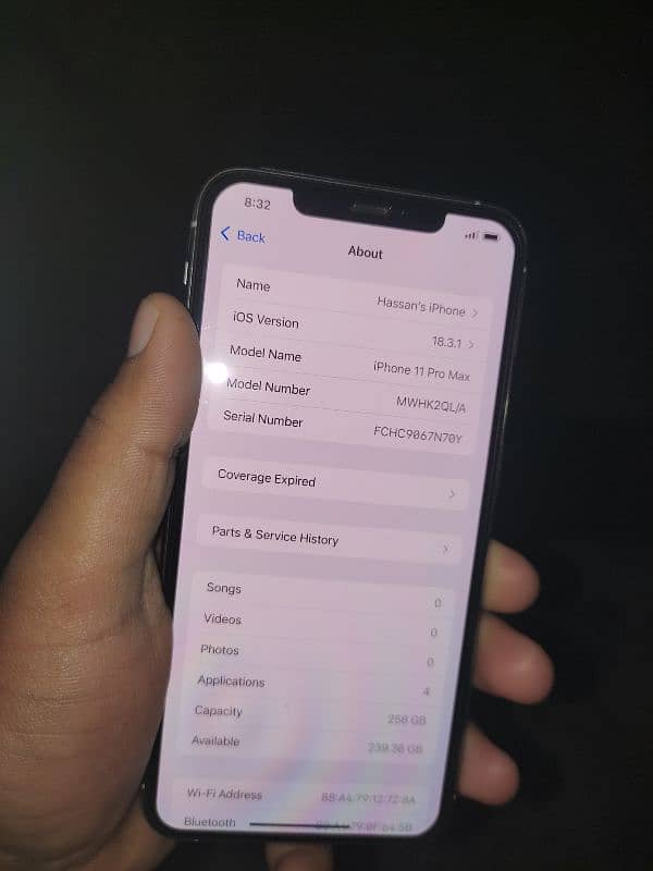 iPhone 11 Pro Max 256 GB factory unlock complete box 9