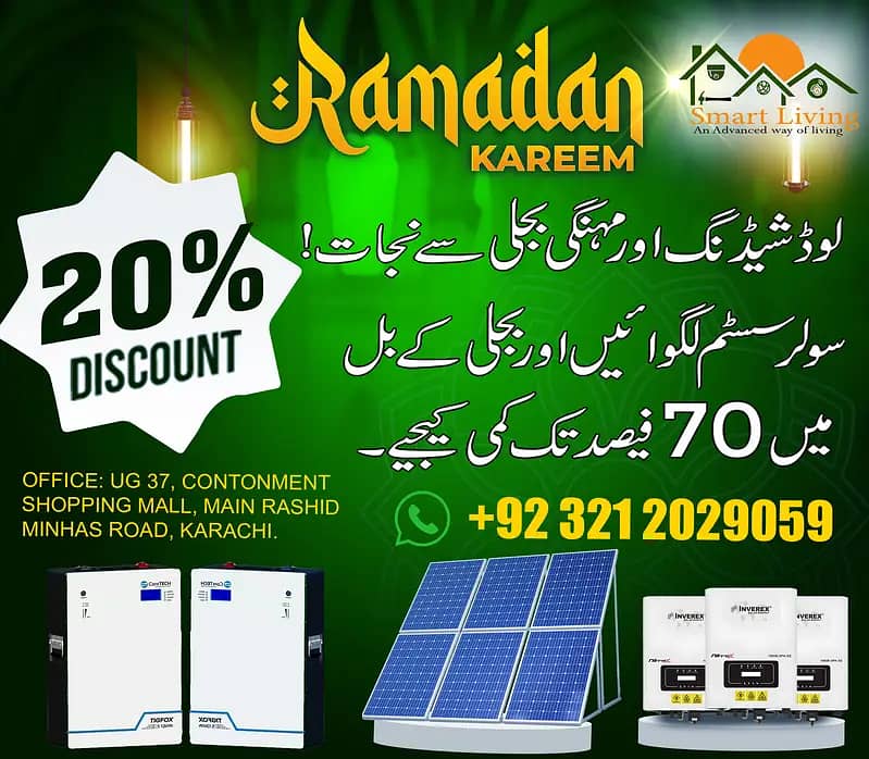 Solar Panels / Inverters / Solar System Installation in Karachi 0