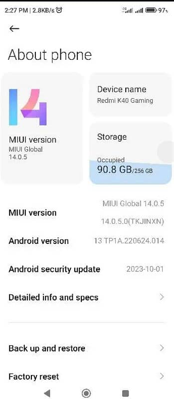 redmi k 40 pta approve dual SIM 12/256 2