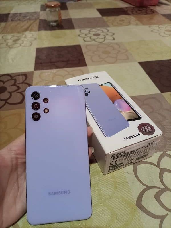 Saumsung Galaxy A32 Mobile New Condition good working urgent Sale 0