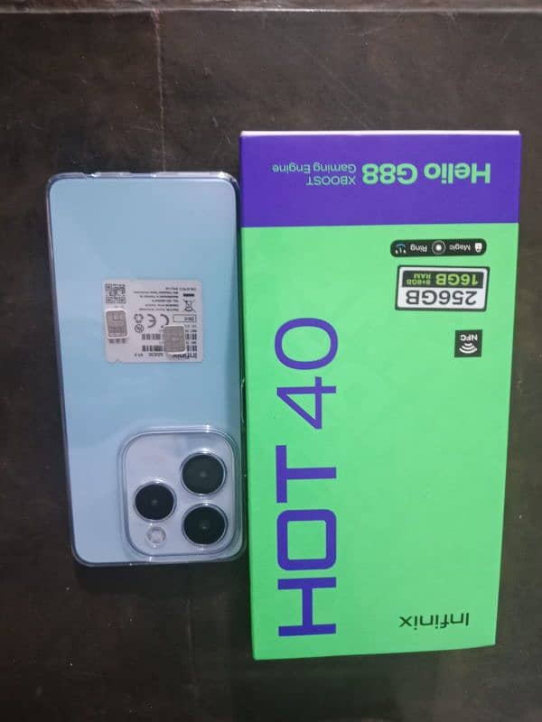 Infinix hot 40 all ok mobile phun ha 8+8/256 ha 1