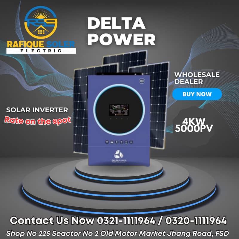 Delta power inverter / inverter sale / wholesale dealer / solar / 6kw 0