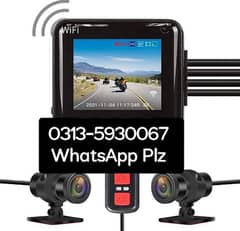 VSYSTO WiFi Motorcycle Dash Cam, bike camera GPS night vision