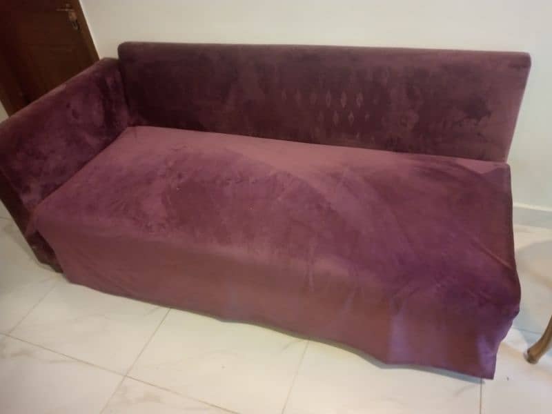 sofa set 3 seater with matching cover 1