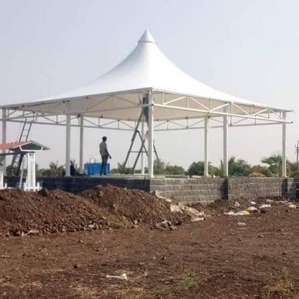 Swimming pool shed - Pvc dome shed - Cafe shed - Car Parking - Canopy 9