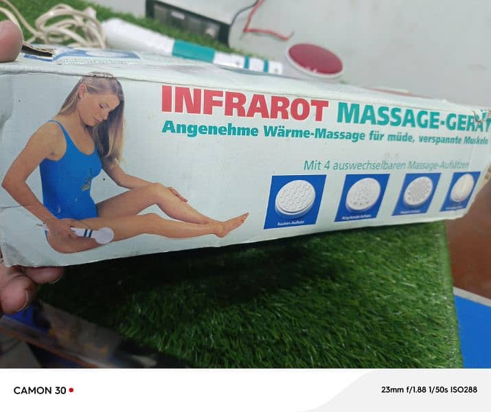 Infrarot Massager rotating massage head brand new U. K imported 4