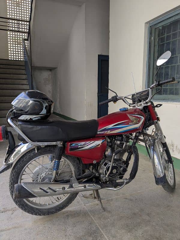 Honda CG-125, Red, 2015, Mianwali 5