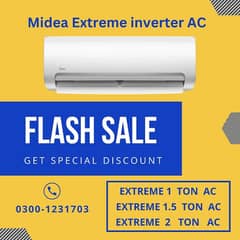 Midea Xtreme 1.5 Ton Inverter - MSAGC-18HRFN (Free Deliver in Lahore)