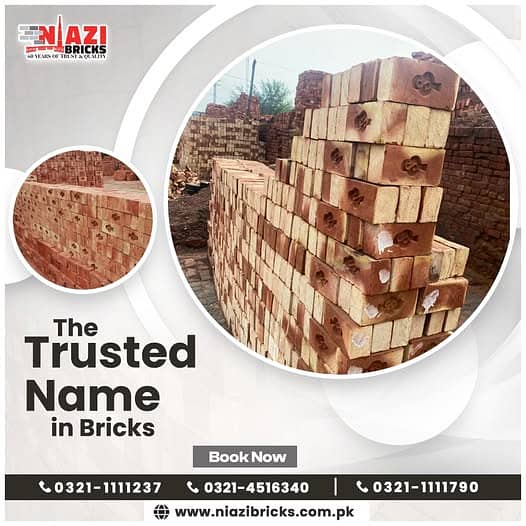 Best bricks & tiles in Pakistan | Wall bricks | Red Clay brick | Gutka 14