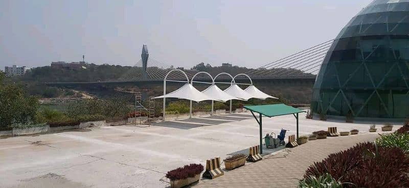 Sheds | Parking shades in Pakistan | Pvc Parking shades on best price 1