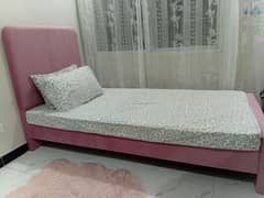 Cute Pink bed with Mattress