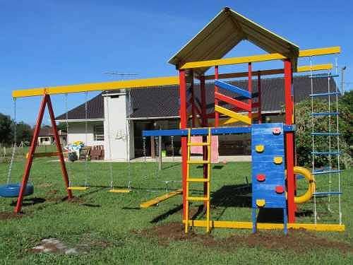 Swings|Slide|Seesaw|Marygoround|Bench|Gazibo|Tree House|Park Setup 16