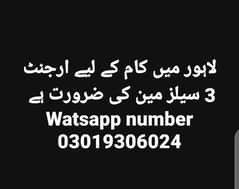 Job in from lahore