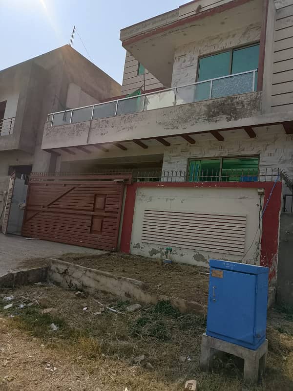 7 Marla Ground Portion Available For Rent. In Gulshan e Sehat E-18 Block F Islamabad. 1