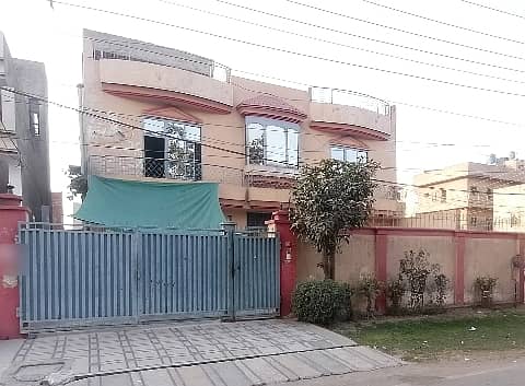 Main Double Road House 1 Kanal For sale In Marghzar Officers Colony 1