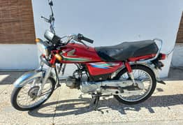 Honda CD 70 Model-2015 Islamabad Number