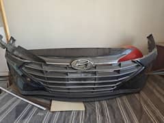 Hyundai Elantra Front Bumper & Grill