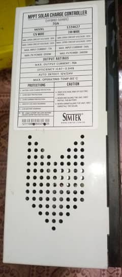 Simtek MPPT 70amp