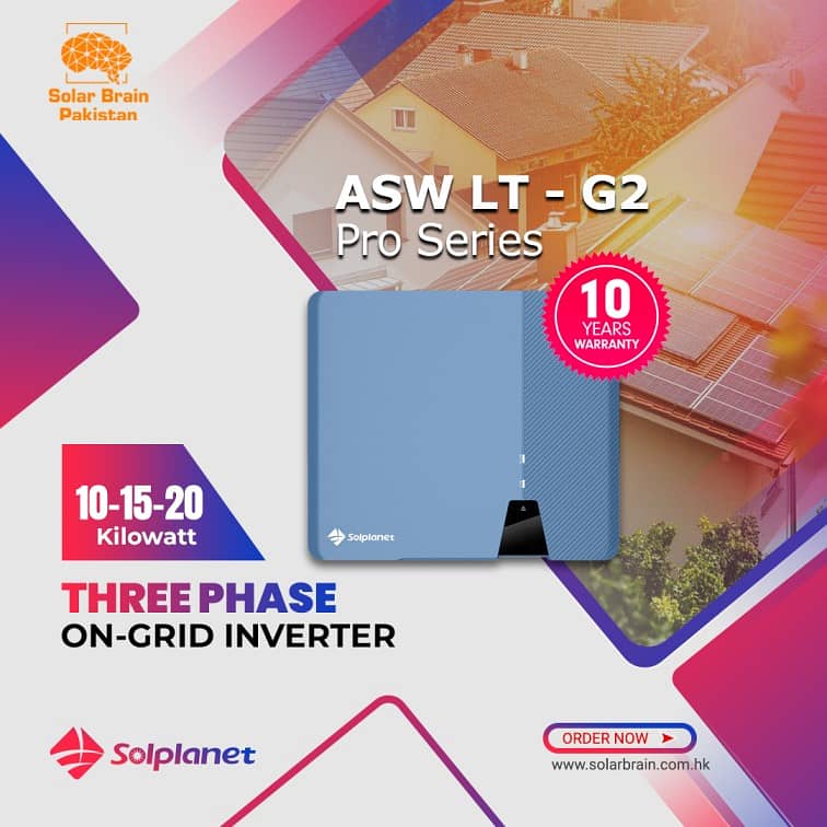 SOLPLANET SOLAR ON GRID INVERTERS - Solarbrain Pakistan 0