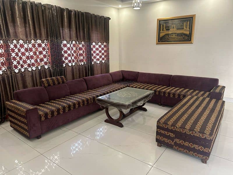 U shaped Sofa Set 3