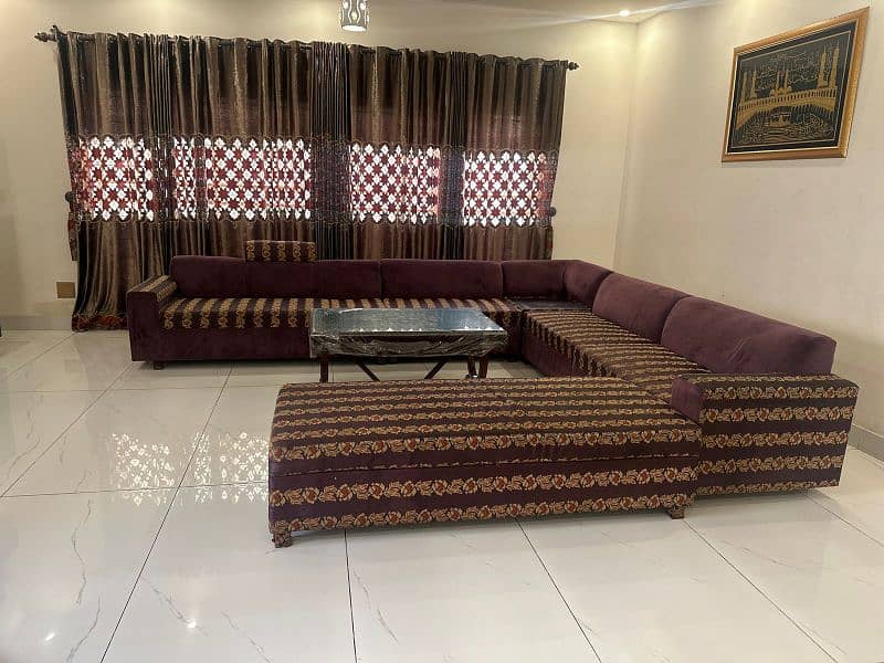 U shaped Sofa Set 4