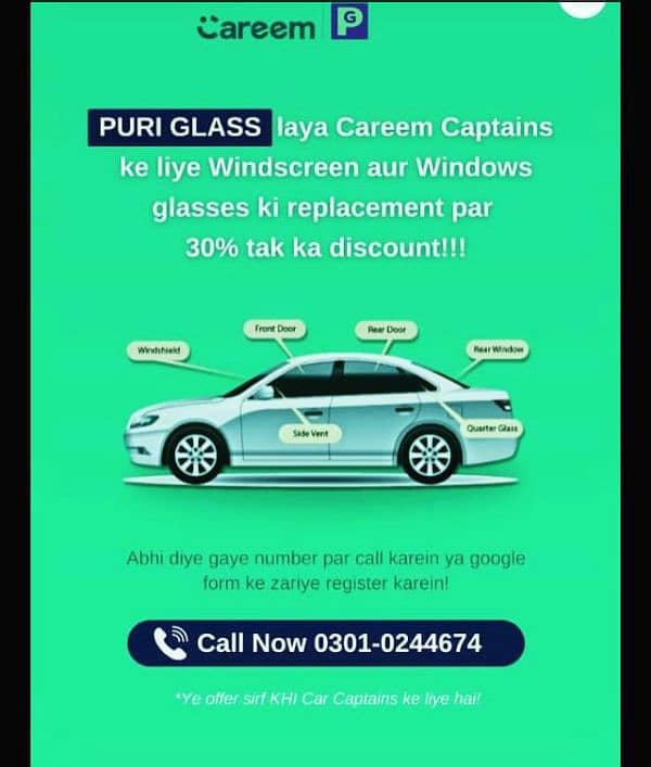 Windscreen windshield Door quarter glasses - Toyota Honda Suzuki 9