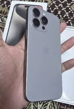 iPhone 15pro max 256gb pta approved