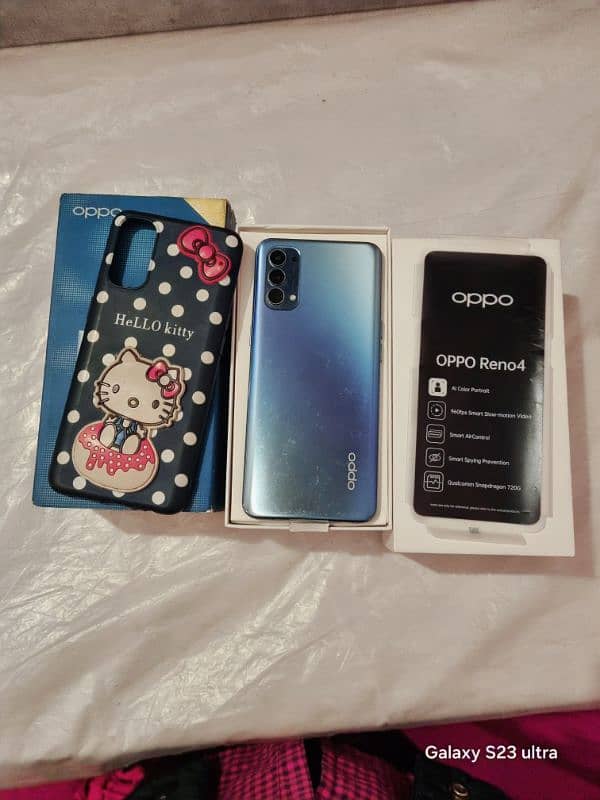 oppo reno 4 8+5/128 pta approved 2