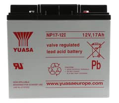 YUASA VALVE REGULATED LEAD ACID BATTERY