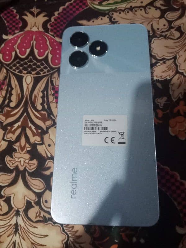 Realme note 50 with box 2 years warranty available 4 /64 3