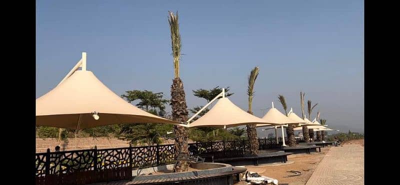 Canopy pvc shade, Garage porch car park, Water Pool shade, Wall mount 5