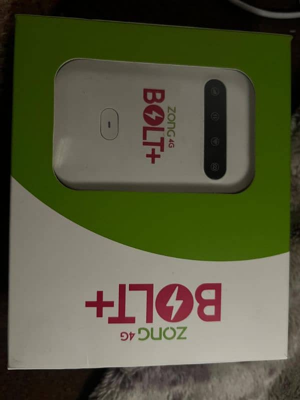 Zong 4G Bolt+ (Portable WiFi Device) PH: 03159068572 3