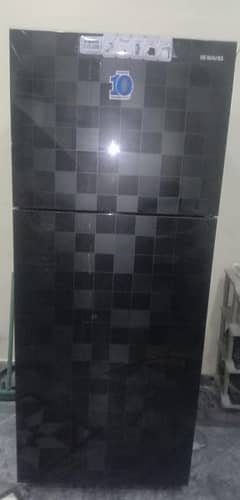 waves glass door jumbo size fridge