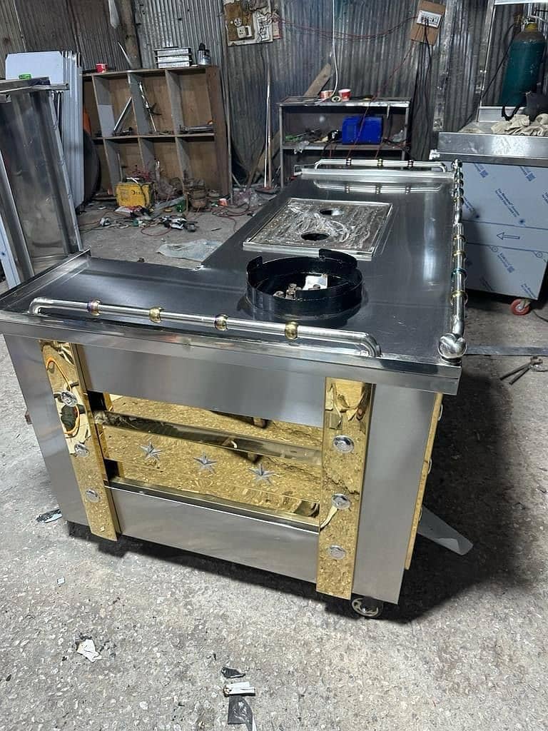 working table | Hot plate | Working Plate form |Fast Food| stoveburne 16