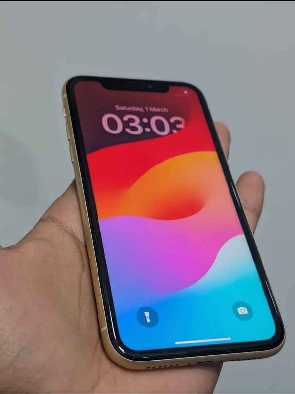 IPHONE XR NONPTA SIM time 4 months 1