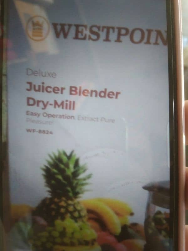 Brand New Juicer Blender deluxe by west point 1