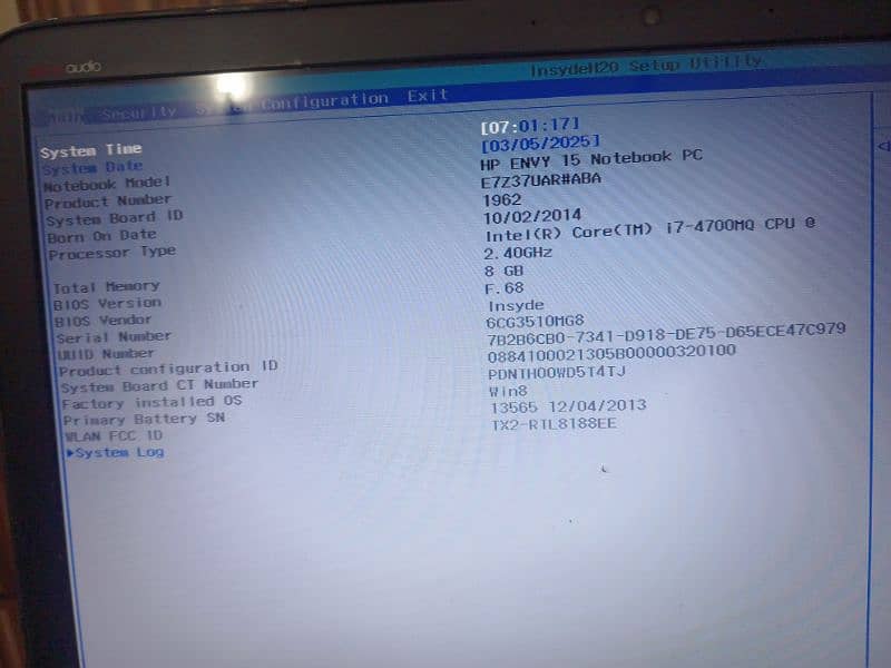 HP Envy 15 core i7 4th gen Laptop 4