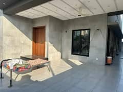 Grey Structure 10 Marla House For Sale In Canal Garden Lahore