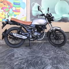 modified Cafee recer 125 Ravi piaggo