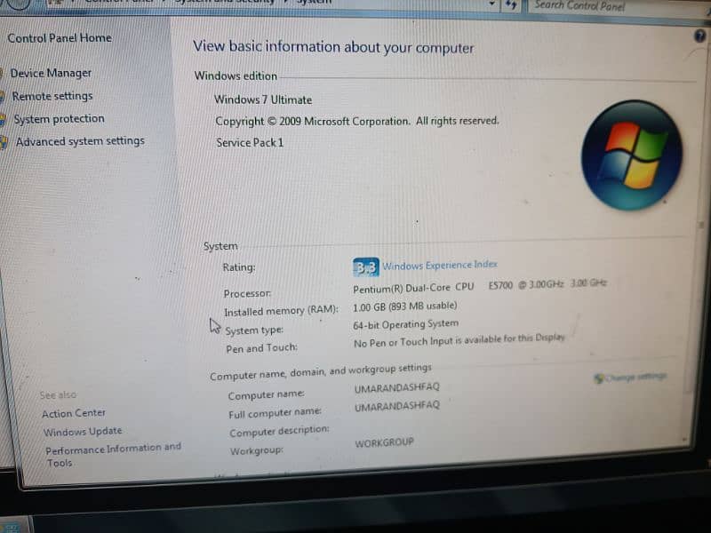 lenovo core I 5 2nd generation 0